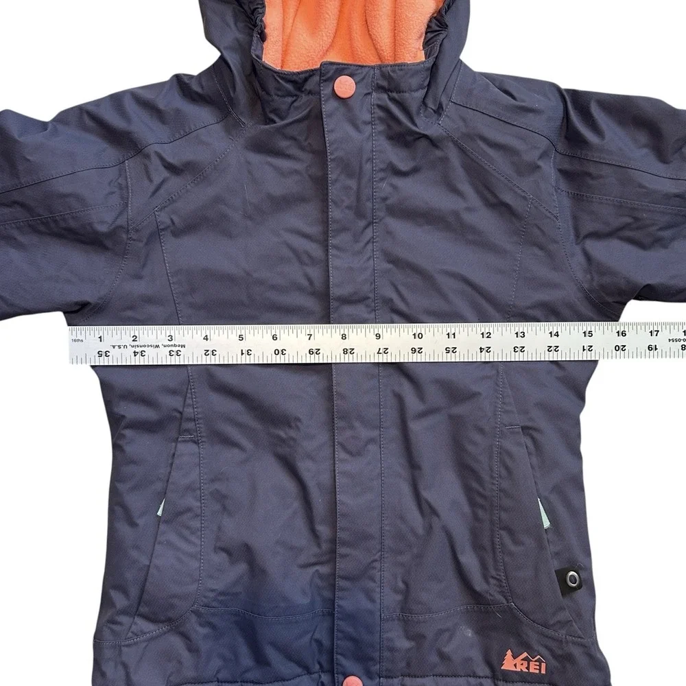 REI girls hooded